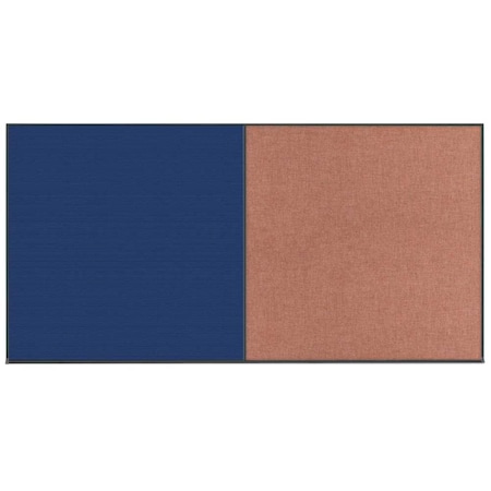 United Visual Products Enclosed Corkboard, 1 Door, 48"x36", 4" Fra, UV3409-BRONZE-SURF UV3409-BRONZE-SURF